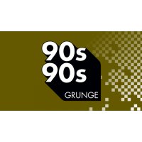 90s90s Grunge logo