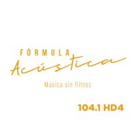 Fórmula Acústica (Ciudad de México) - 104.1 HD4 - XEDF-FM - Grupo Fórmula - Ciudad de México logo