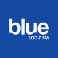 Blue FM 100.7. Ciudad de Buenos Aires logo