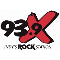 WNDX 93.9X - Indy's Rock Station logo