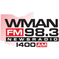 WMAN AM 1400 FM 98.3 logo