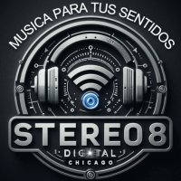 Stereo 8 Digital Radio Chicago logo
