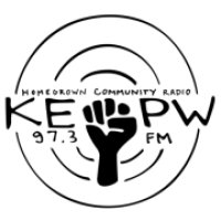 KEPW - Eugene PeaceWorks Homegrown Community Radio logo