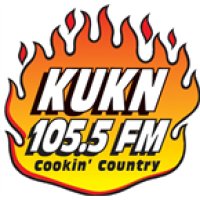 KUKN "Cookin' Country" 105.5 FM   Longview, WA logo