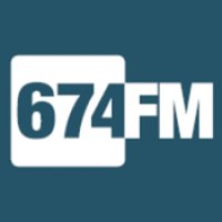 674FM (mobile) logo