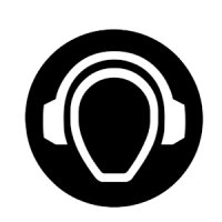 Laut.FM Raus logo