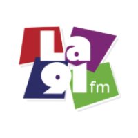 La 91.1 FM logo