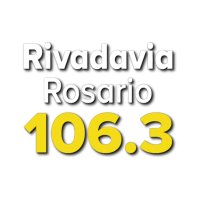 Rivadavia Rosario FM 106.3 Rosario logo