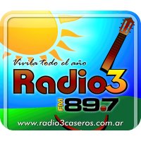 Radio 3 - Caseros 89.7 FM logo