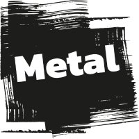88.6 Metal logo