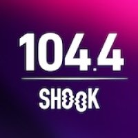 Shook 104.4 logo