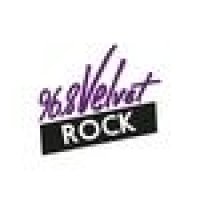 Velvet Rock 96.8 logo