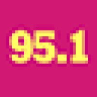 95.1 Kiss FM logo