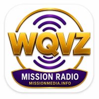 WQVZ Mission Radio logo