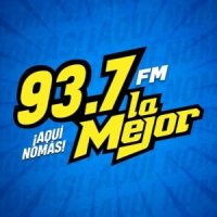 LA MEJOR FM 93.7 (Aguascalientes) - 93.7 FM - XHAGT-FM - Radio Universal - Aguascalienteas, Aguascalientes logo