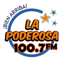 LA PODEROSA 100.7 (Tonalá) - 100.7 FM - XHCCAJ-FM - Grupo Radio Comunicación - Tonalá, Chiapas logo