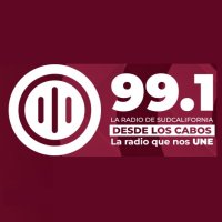 LA RADIO DE SUDCALIFORNIA 99.1 (Los Cabos) - 99.1 FM - XHLUC-FM - Instituto Estatal de Radio y Televisión de Baja California Sur - Cabo San Lucas, Baja California Sur logo