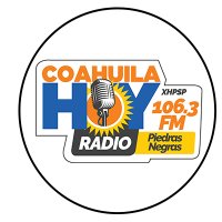 COAHUILA HOY RADIO 106.3 (Piedras Negras) - 106.3 FM - XHPSP-FM - Grupo M Radio - Piedras Negras, Coahuila logo