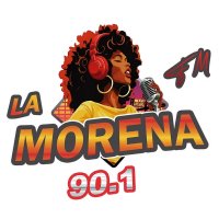 90.1 La Morena FM (Coatzacoalcos) - 90.1 FM - XHPEBC-FM - Coatzacoalcos, Veracruz logo