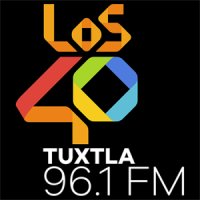 LOS40 Tuxtla - 96.1 FM - XHTGZ-FM - Radio Núcleo - Tuxtla Gutiérrez, Chiapas logo