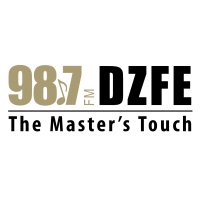 98.7 DZFE The Master's Touch logo