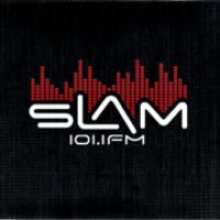 Slam 101.1 - Haggatt Hall logo