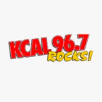 96-7 KCAL Rocks logo