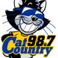 Cat Country 98.7 (WYCT) logo
