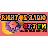 87.7 Right On Radio logo