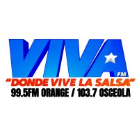 Viva FM Orlando 99.5 Orange County/103.7 Osceola County logo