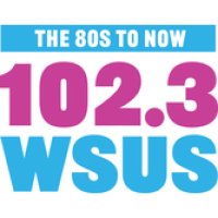 102.3 WSUS The 80s to Now logo