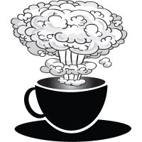 MCR- Megaton Radio Cafe logo