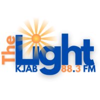 The Light KJAB 88.3 FM logo