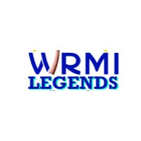 WRMI LEGENDS THE BIGGER  ONE logo