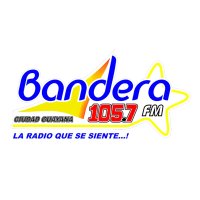 BANDERA 105.7 FM logo