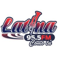 Latina 95.5 FM logo