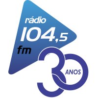 Rádio 104 FM logo