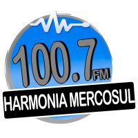 Radio Harmonia Mercosul FM 100.7 MHZ logo