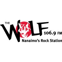 CHWF-FM "The Wolf 106.9" Nanaimo, BC logo