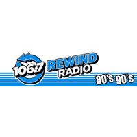 CFDV "106.7 Rewind Radio" Red Deer, AB logo