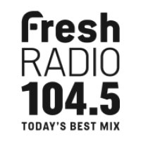 CFLG 104.5 "Fresh Radio" Cornwall, ON logo