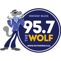 CKTP-FM "95.7 The Wolf" Fredericton, NB logo