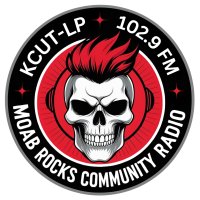 KCUT 102.9 Moab Rocks Community Radio - Moab, Utah logo
