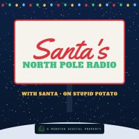 Santa's North Pole Radio | Stupid Potato logo