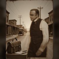 Frontier Gentleman (radio) | Stupid Potato logo