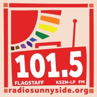 KSZN-LP 101.5 FM - Radio Sunnyside – Flagstaff, Arizona logo