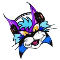 The Lynx Retro 80s logo