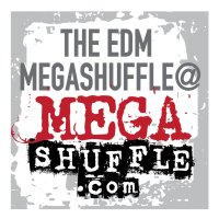 The EDM Megashuffle logo