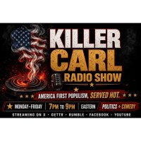 The America first radio network logo