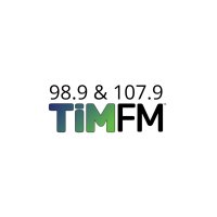 KJTM "98.9 & 107.9 TiM FM" Omaha, Nebraska logo